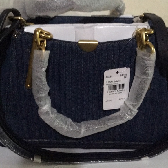 COPY - Coach quilted Demin Dreamer satchel - Picture 2 of 9